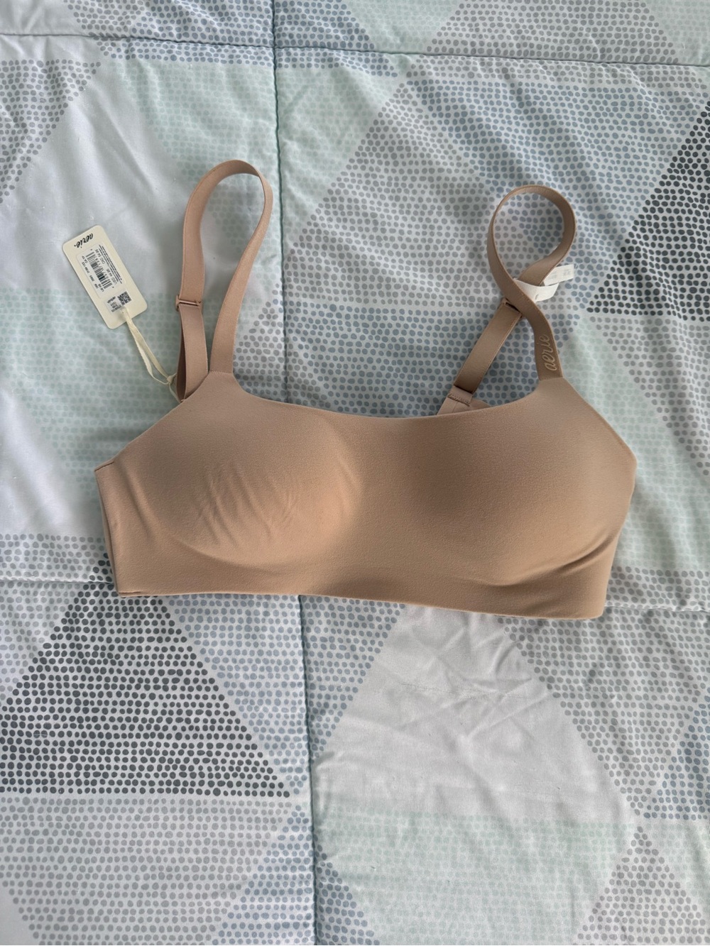 Aerie Smoothez Seamless Wireless Bra - Nude